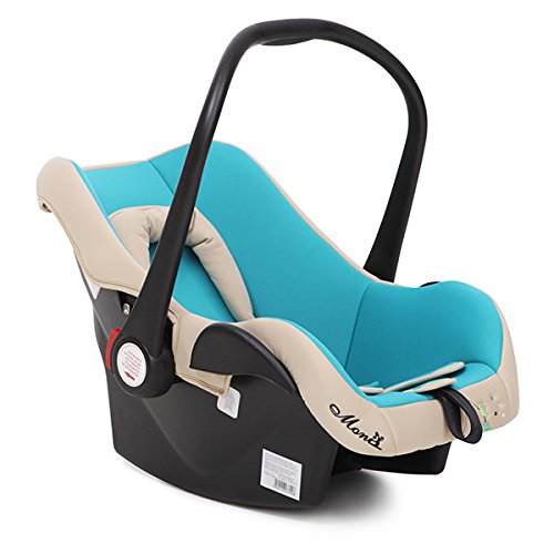Kindersitz Babytravel Gruppe 0+ (0 - 13 kg) LB321 mit Sonnendach und Fußschutz (Türkis) - 3
